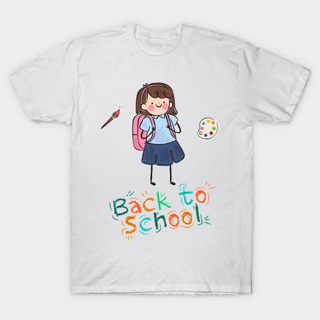 Welcome Back to School T Shirt - Tee for Teachers & Students T-Shirt by Trendy_Designs